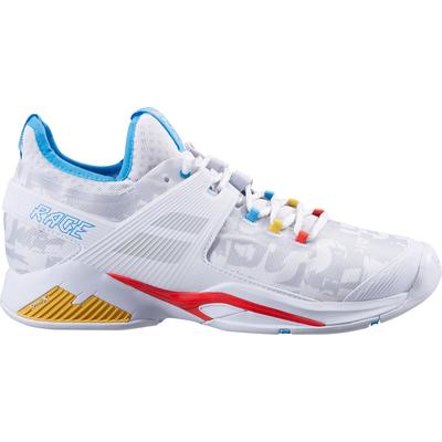 Babolat Mens Propulse Rage Tennis Shoes - White/Blue - main image