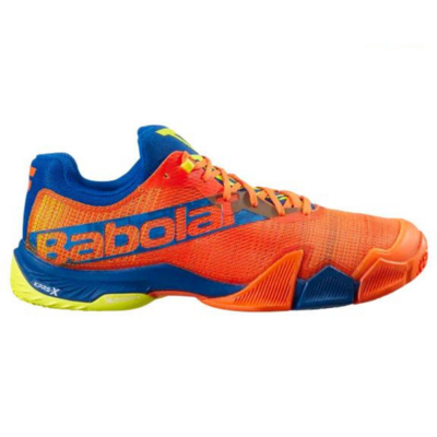 Babolat Mens Jet Premura Padel Shoes - Orange/Dark Blue - main image