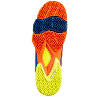 Babolat Mens Jet Premura Padel Shoes - Orange/Dark Blue - main image