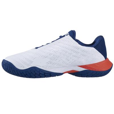 Babolat Mens Propulse Fury 3 All Court Tennis Shoes - White/Estate Blue - main image