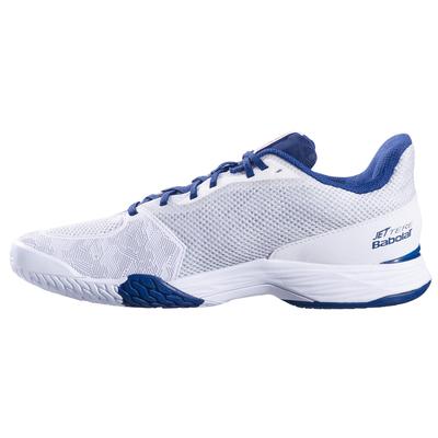 Babolat Mens Jet Tere Tennis Shoes - White/Estate Blue - main image