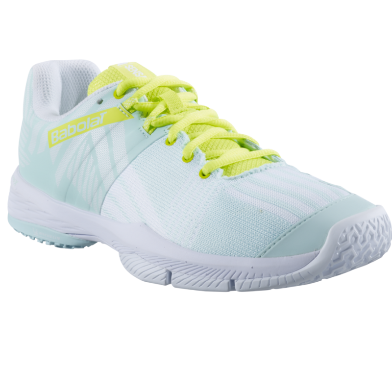Babolat Womens Sensa Padel Shoes - Blue/Sulphur Spring - main image