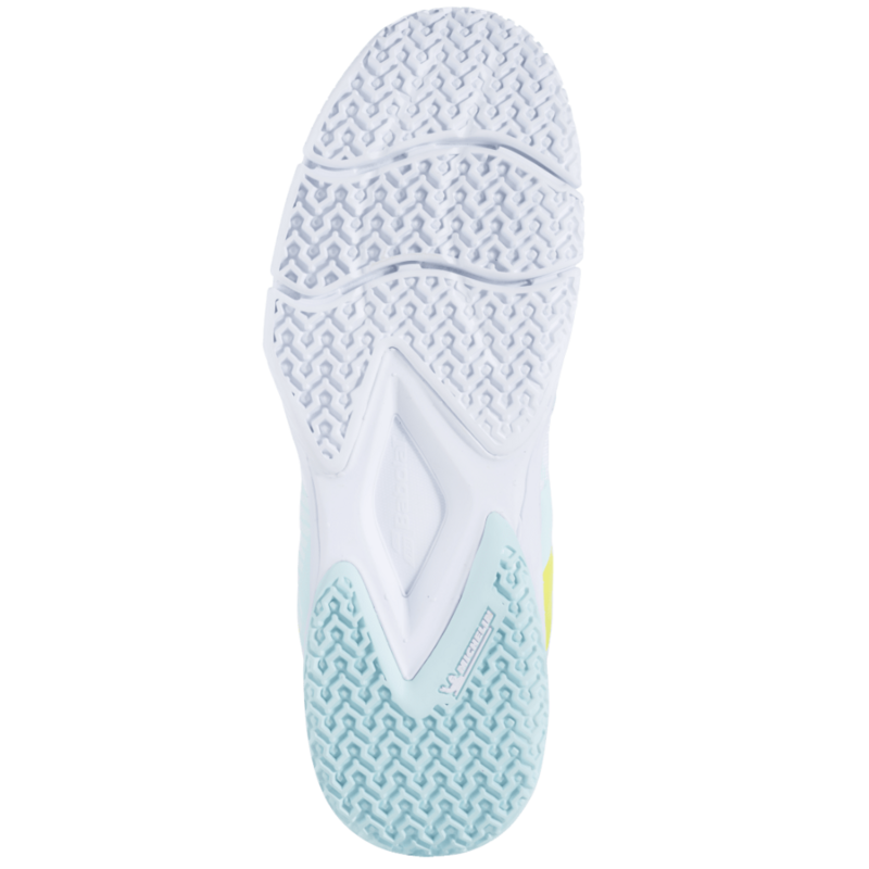 Babolat Womens Sensa Padel Shoes - Blue/Sulphur Spring - main image