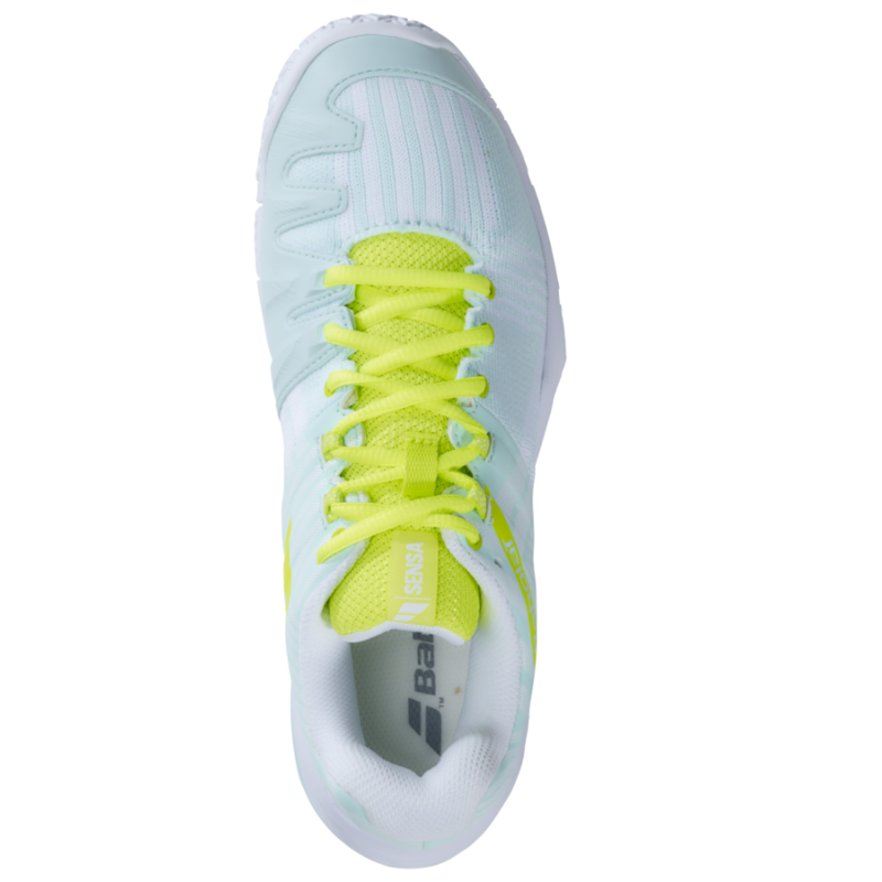 Babolat Womens Sensa Padel Shoes - Blue/Sulphur Spring - main image