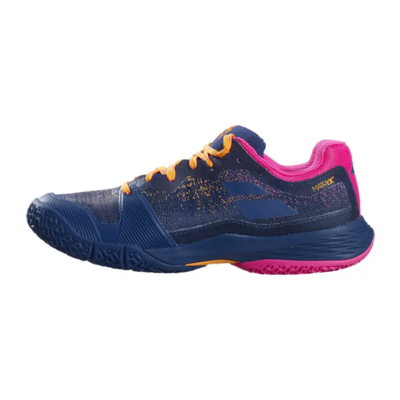 Babolat Womens Jet Ritma Padel Shoes - Navy/Orange - main image