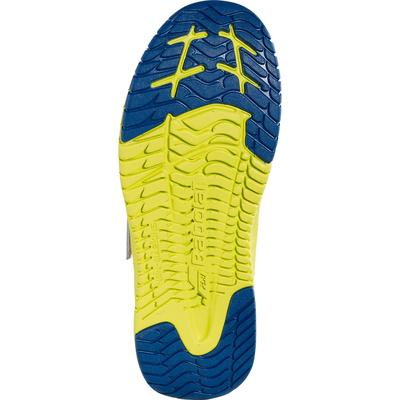 Babolat Kids Pulsion Velcro Tennis Shoes - Dark Blue/Sulphur Spring - main image