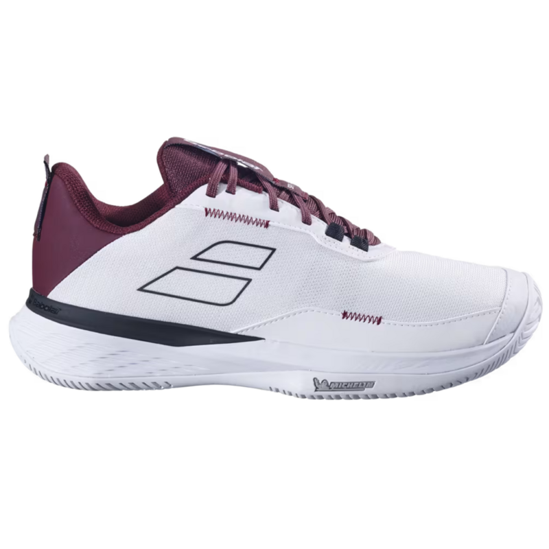Babolat Mens SFX Evo All Court Tennis Shoes - White/Port Royale - main image