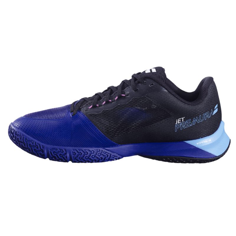 Babolat Mens Jet Premura 2 Lebron Padel Shoes - Black/Mazarine Blue - main image