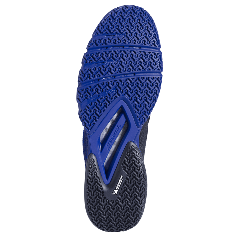 Babolat Mens Jet Premura 2 Lebron Padel Shoes - Black/Mazarine Blue - main image