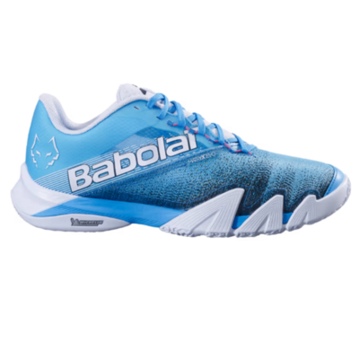 Babolat Mens Jet Premura 2 Homme Lebron Padel Shoes -  White / Blue - main image