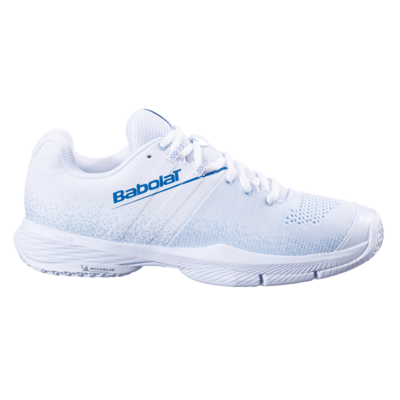 Babolat Womens Sensa Padel Shoes - White/Blue - main image