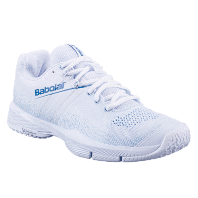 Babolat Womens Sensa Padel Shoes - White/Blue - main image