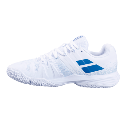 Babolat Womens Sensa Padel Shoes - White/Blue - main image