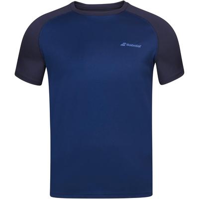 Babolat Boys Play Crew Neck Tee - Estate Blue - main image