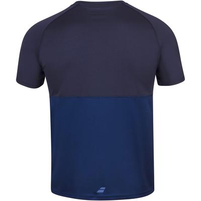 Babolat Boys Play Crew Neck Tee - Estate Blue - main image