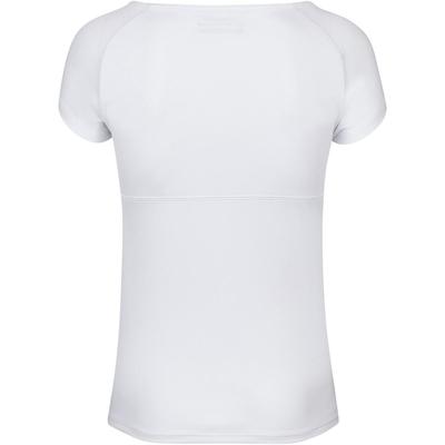 Babolat Girls Play Cap Sleeve Top - White - main image