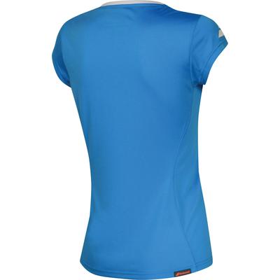 Babolat Girls Core Flag Club Tee - Diva Blue - main image