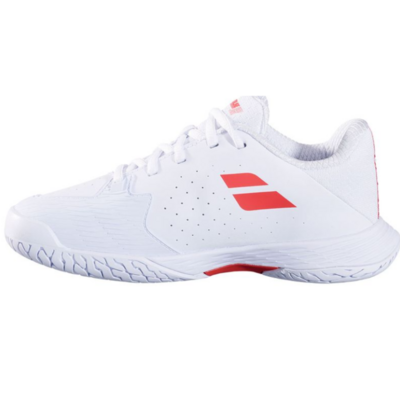 Babolat Propulse 3 All Court Junior Girl Tennis Shoes - White/Red - main image