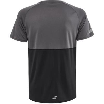 Babolat Mens Play Crew Neck Tee - Black - main image