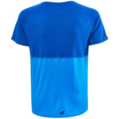 Babolat Mens Play Crew Neck Tee - Blue Aster - main image