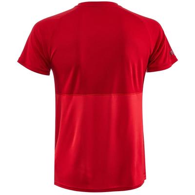 Babolat Mens Play Crew Neck Tee - Tomato Red - main image