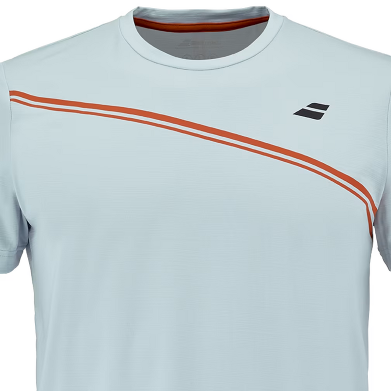 Babolat Mens Play Crew Neck Tee - Illusion Blue - main image
