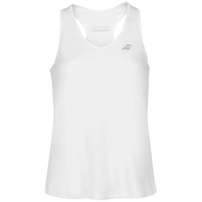 Babolat Womens Play Tank Top - White - main image