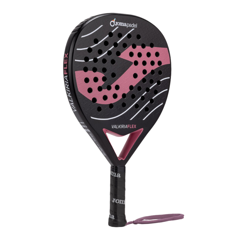 Joma Valkiria Flex Padel Racket- Black/Pink - main image