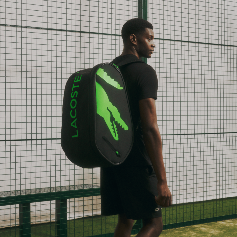 Lacoste L-Paletero Padel Racket Bag - Black/Green - main image