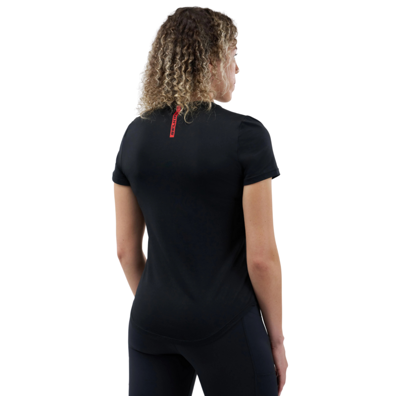 Selkirk Womens Essentials Dual Soft Short Sleeve Tee- Black - main image