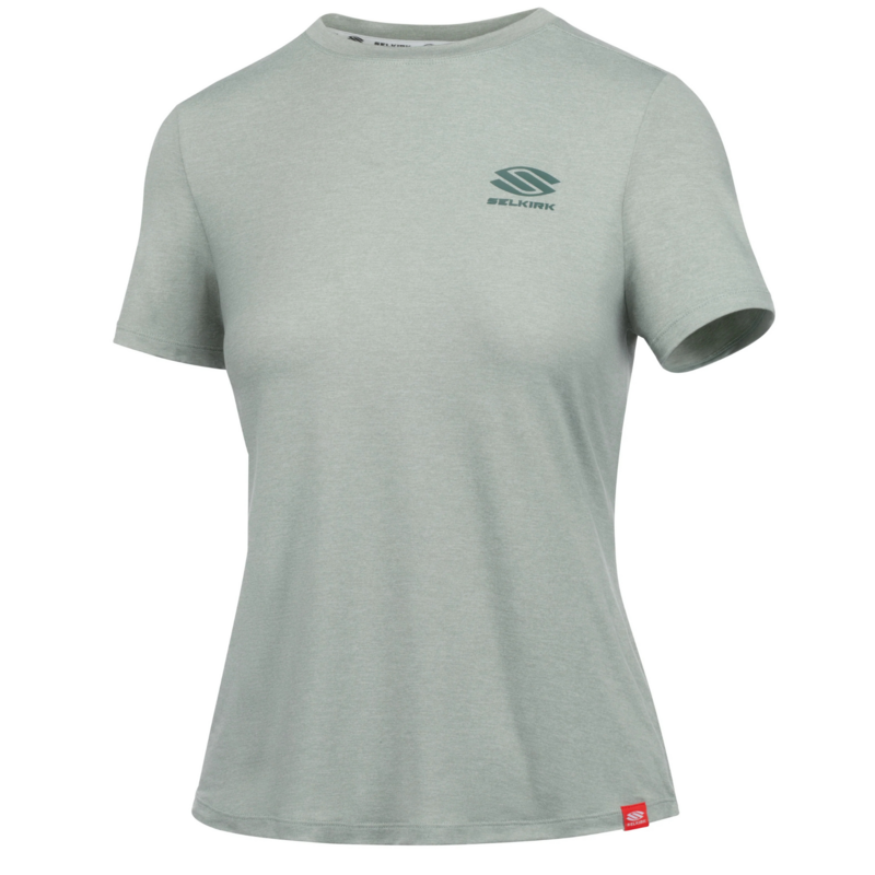 Selkirk Womens Essentials Dual Soft Short Sleeve Tee- Grey - main image