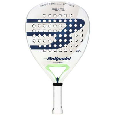 Bullpadel Pearl 25 Padel Racket - White/Green - main image