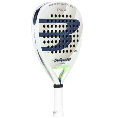 Bullpadel Pearl 25 Padel Racket - White/Green - main image