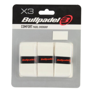 Bullpadel GB1200 Comfort Padel Overgrip - White - main image