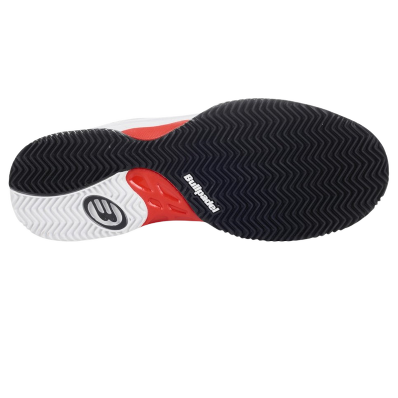 Bullpadel Mens Indiga 25I Padel Shoes - White/Red - main image