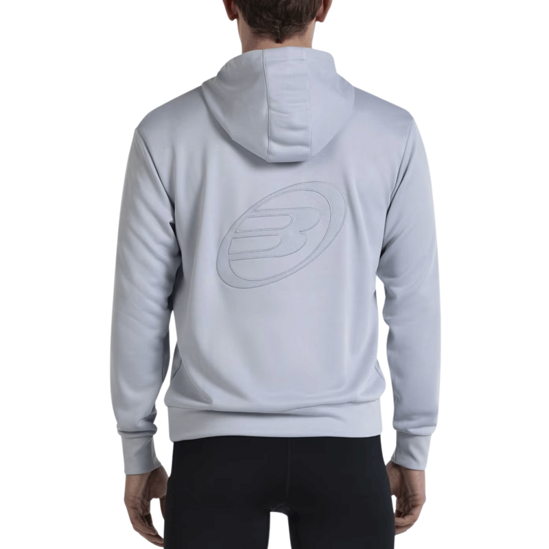 Bullpadel Mens Hoody Elian - Light Grey - main image