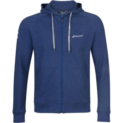 Babolat Boys Exercise Hood Jacket - Estate Blue Heather - main image