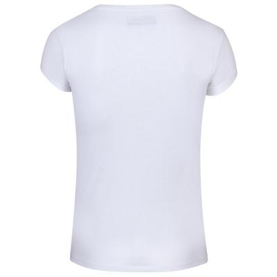 Babolat Girls Exercise Tee - White - main image