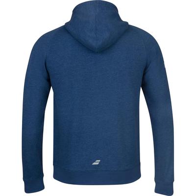 Babolat Mens Exercise Hood Jacket - Estate Blue Heather - main image