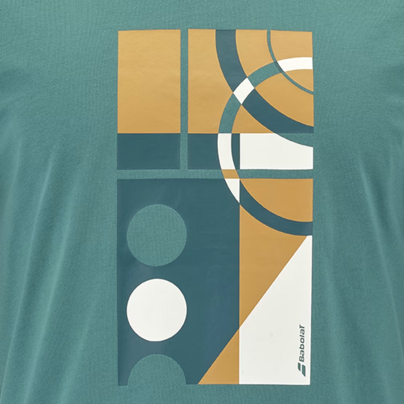 Babolat Mens Exercise Message Tee - Blue - main image