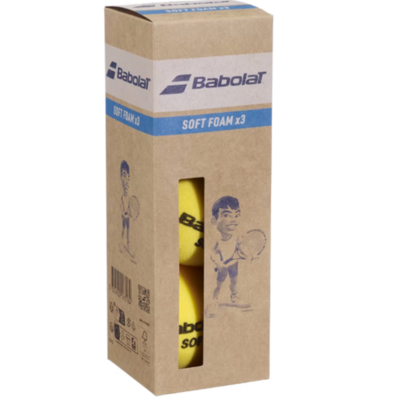 Babolat Soft Foam 3 Pack Tennis Balls - main image