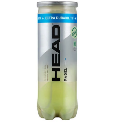 Head Padel Pro Plus Padel Balls (3 Ball Can) - main image