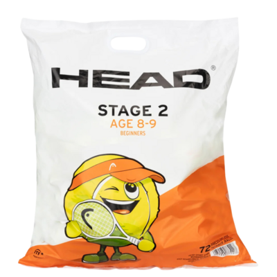 Head Stage 2 Tennis Balls (6 Dozen - 72 Balls) - main image