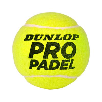 Dunlop Pro Padel Tennis Balls (3 Ball Can) - main image