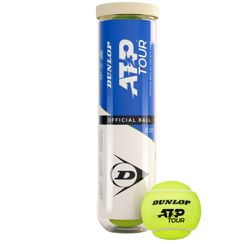 Dunlop ATP Tour Tennis Balls (4 Ball Can) - main image