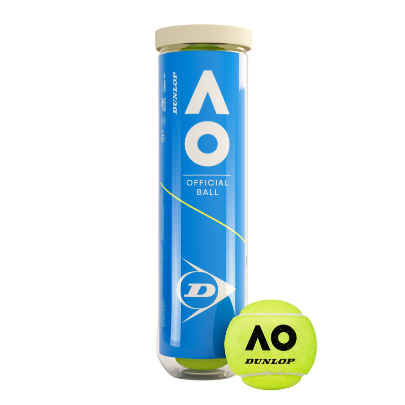 Dunlop Australian Open Tennis Balls (4 Ball Can) - main image