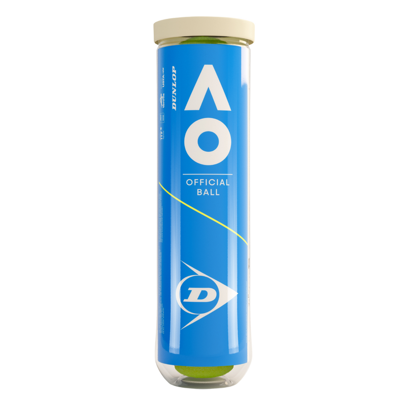 Dunlop Australian Open Tennis Balls (4 Ball Can) - main image