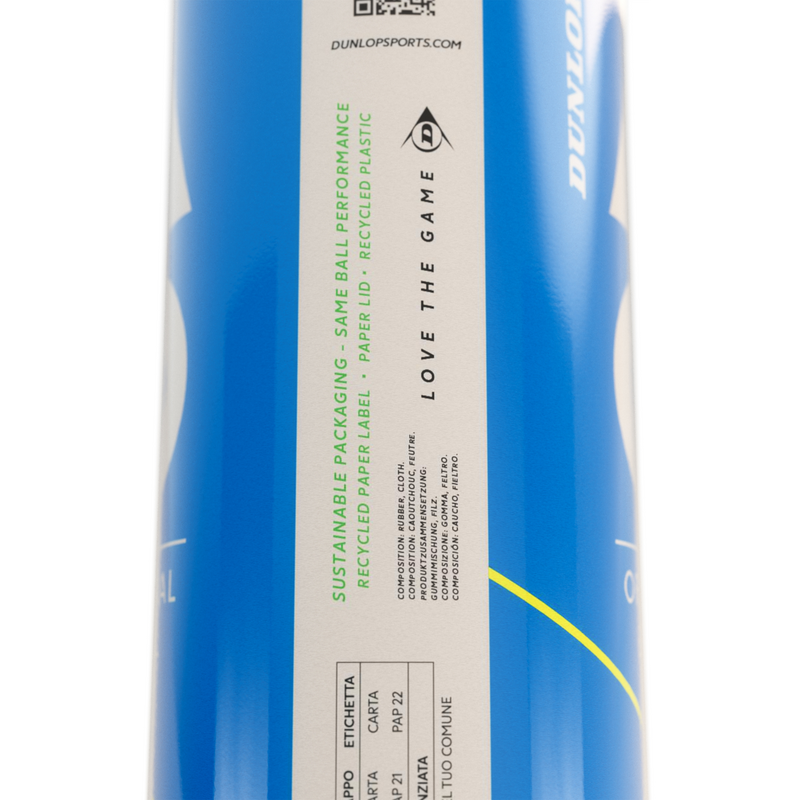 Dunlop Australian Open Tennis Balls (4 Ball Can) - main image