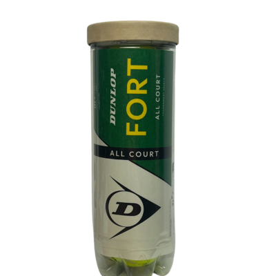 Dunlop Fort All Court Tournament Select Tennis Balls (3 Ball Can) - main image