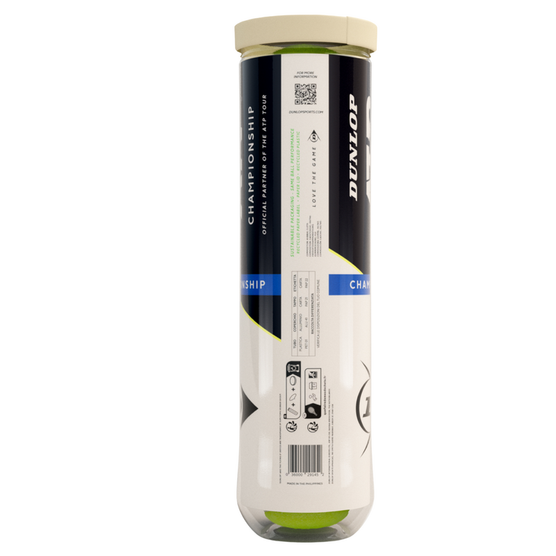 Dunlop ATP Championship Tennis Balls (4 Balls Per Can) - main image